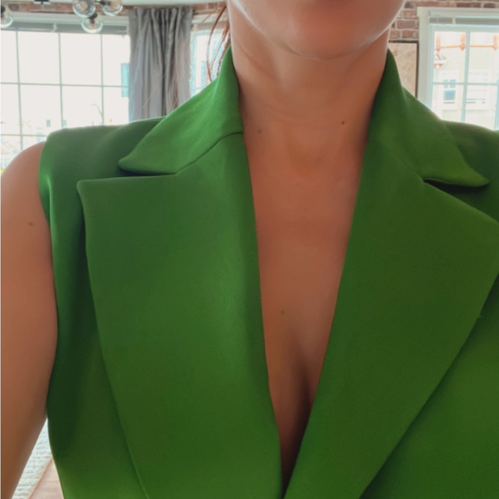 ZARA - Green Blazer Dress